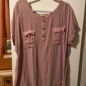 Dusty Pink Top